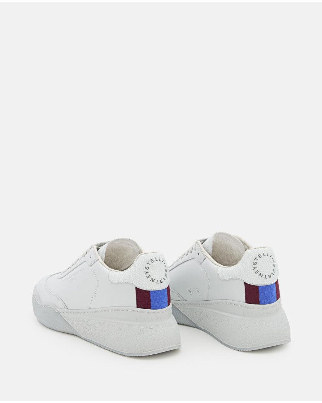 Stella McCartney White Lace Up Sneakers