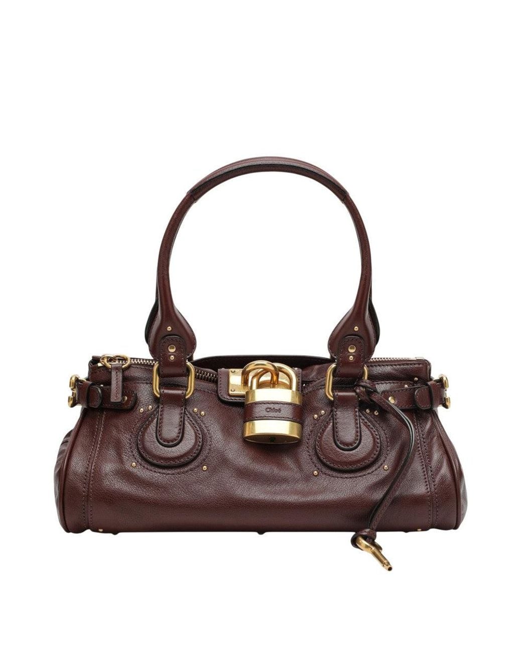 Chloé Brown Paddington Large Shoulder Bag