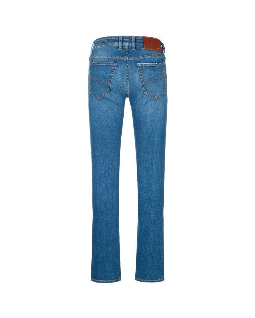 Jacob Cohen Blue Mid Rise Jeans for men