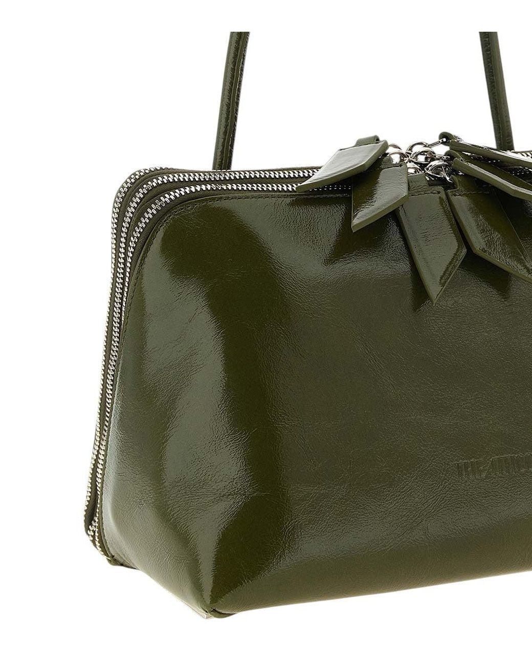 The Attico Green L'Altra Di Milano Large Shoulder Bag