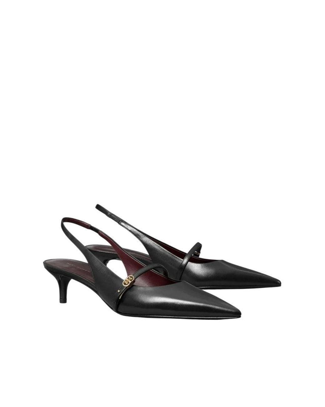 Tory Burch Black Eleanor Pumps