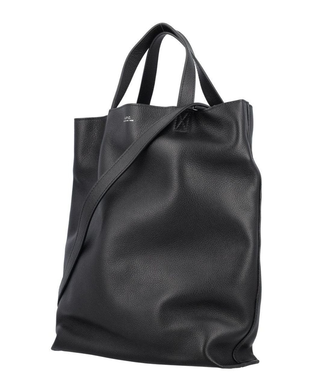 A.P.C. Black Maiko Medium Tote