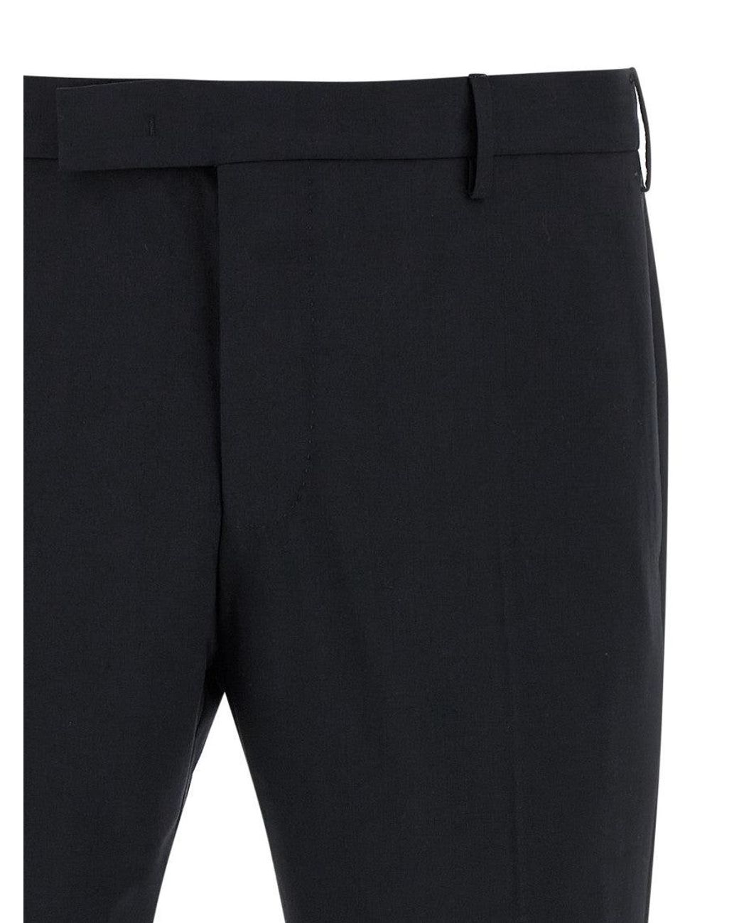 PT Torino Blue Wool Pant for men