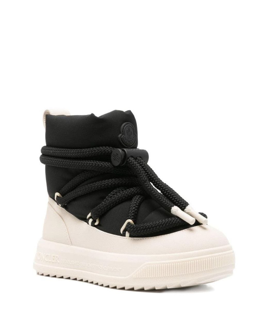 Moncler Black Altive Mid Snow Boots
