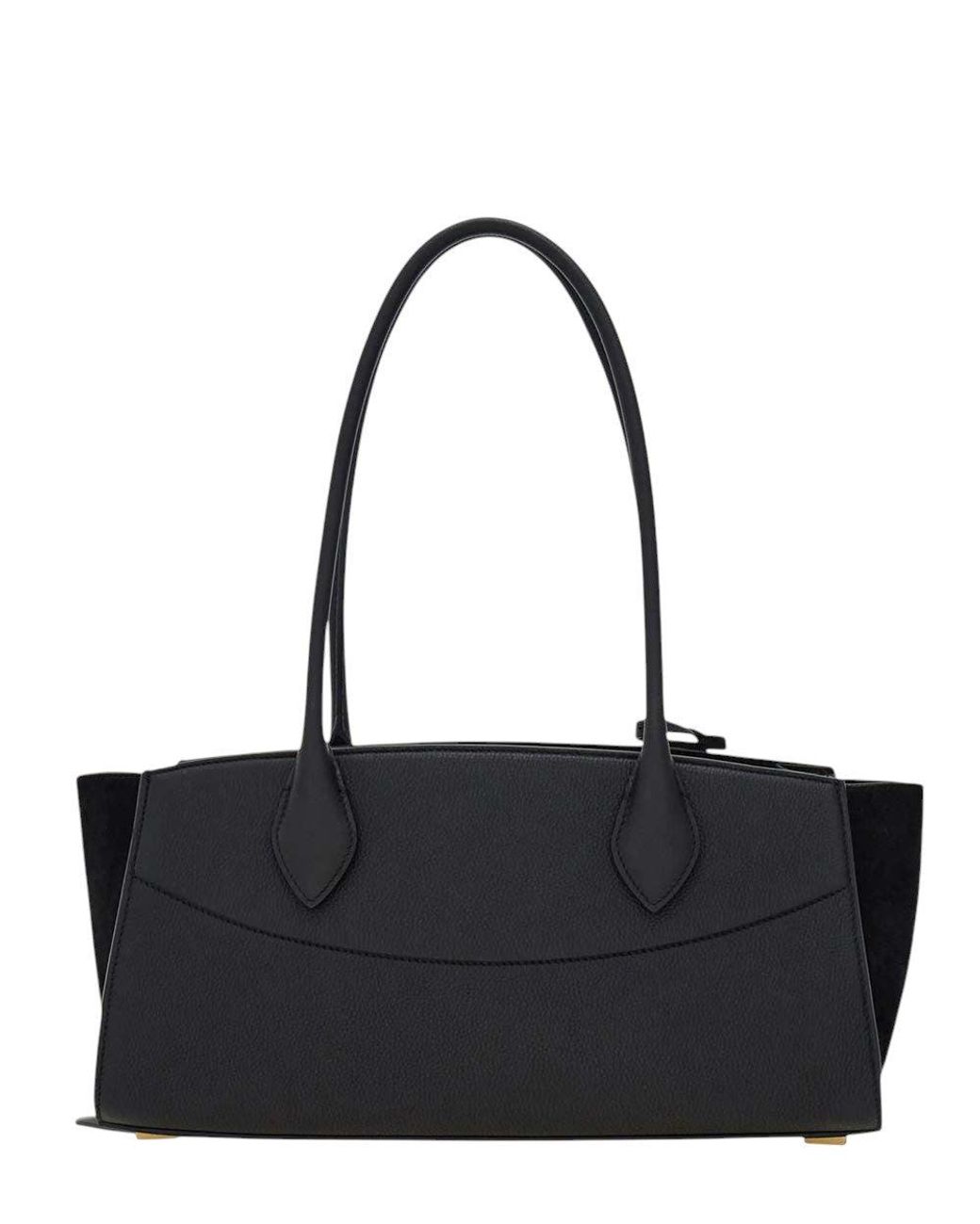 Ferragamo Black Studio Medium Shoulder Bag