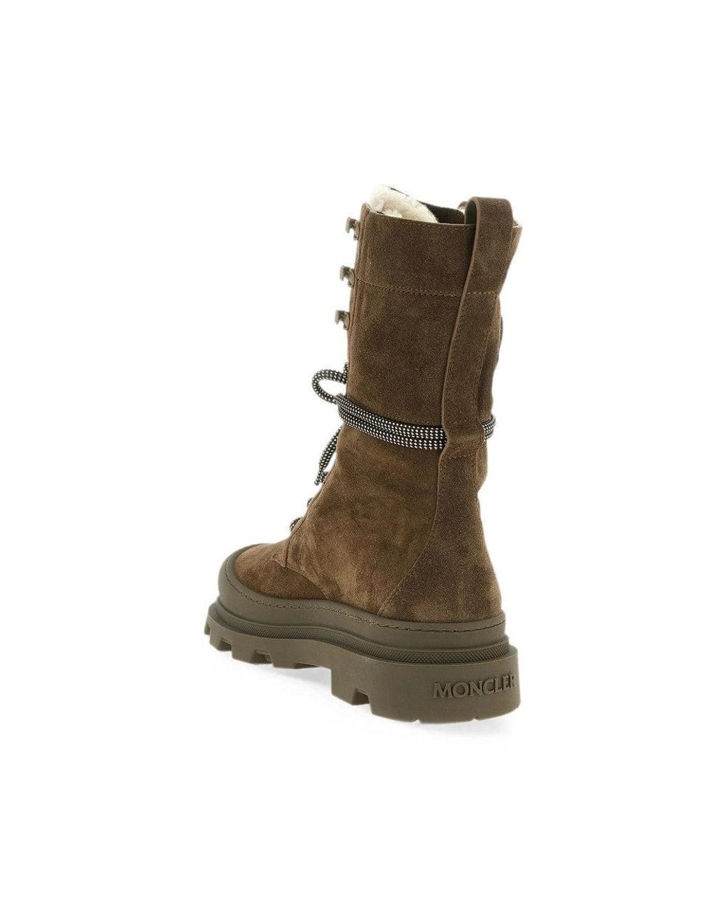 Moncler Brown Shoes