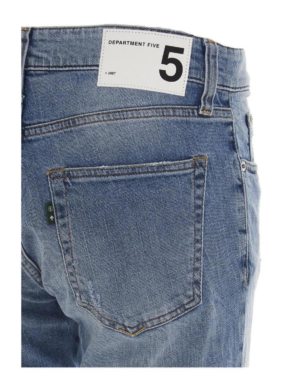 Department 5 Blue Light Skeith Jeans for men