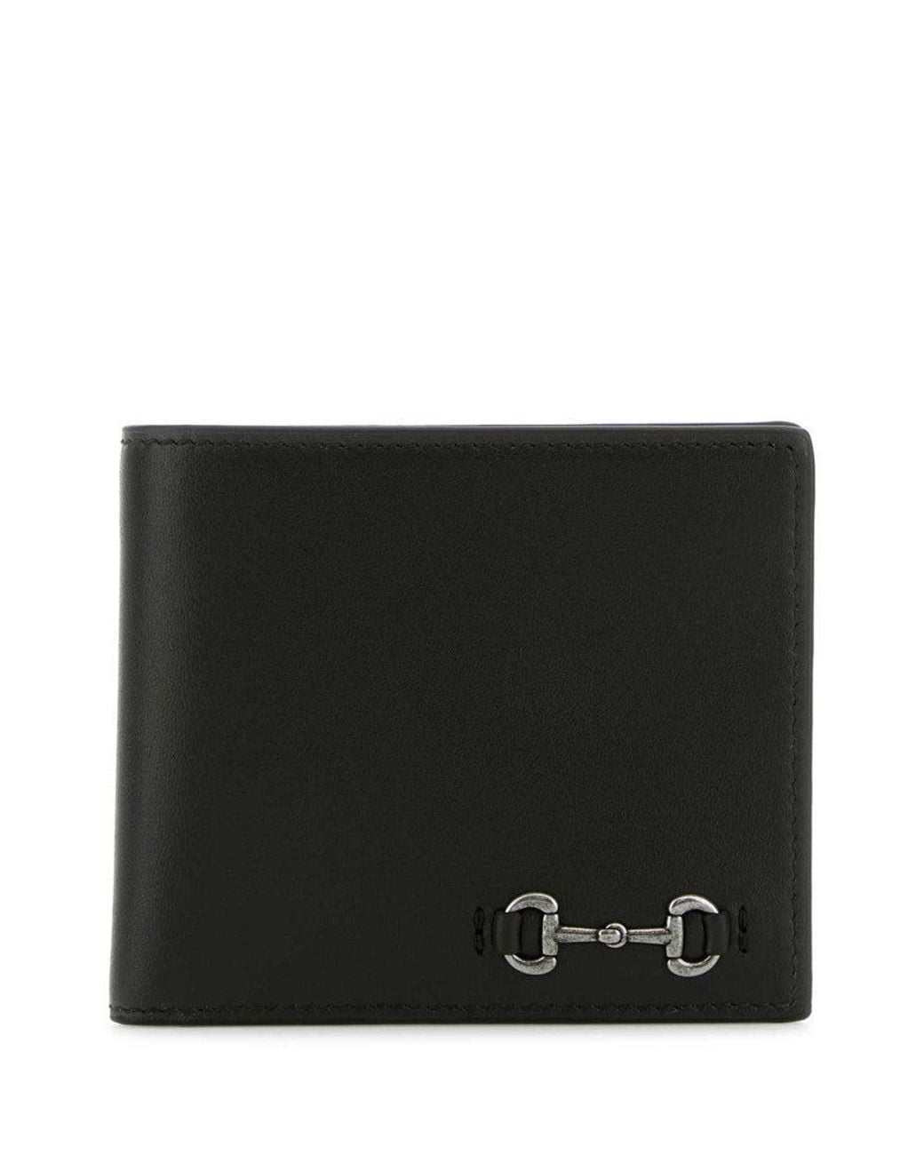 Gucci Black Horsebit Wallet for men