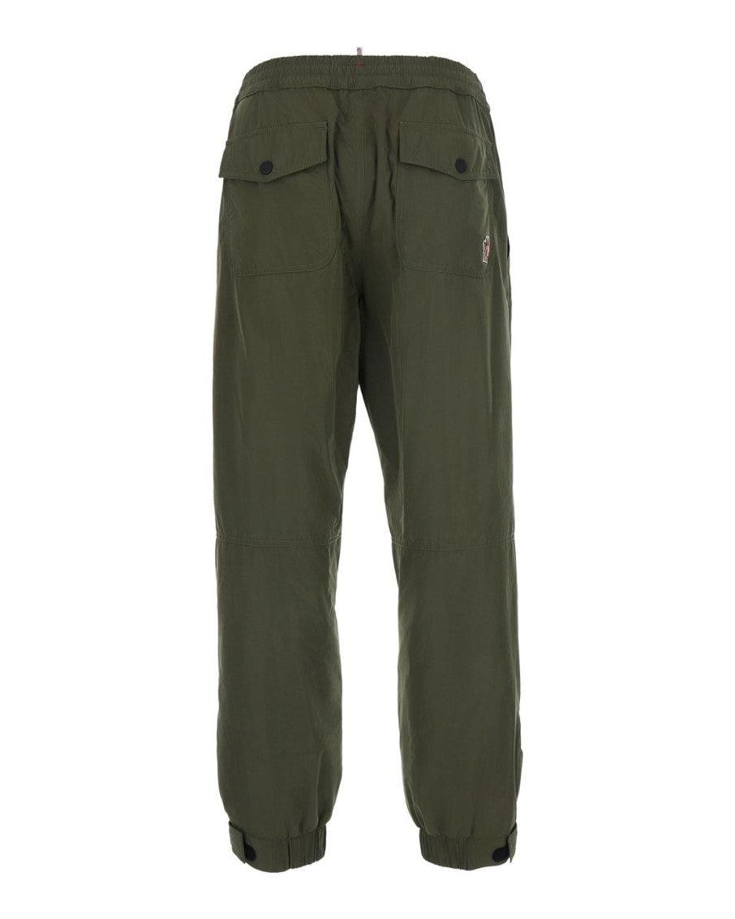 Moncler Green Drawstring Track Pants for men