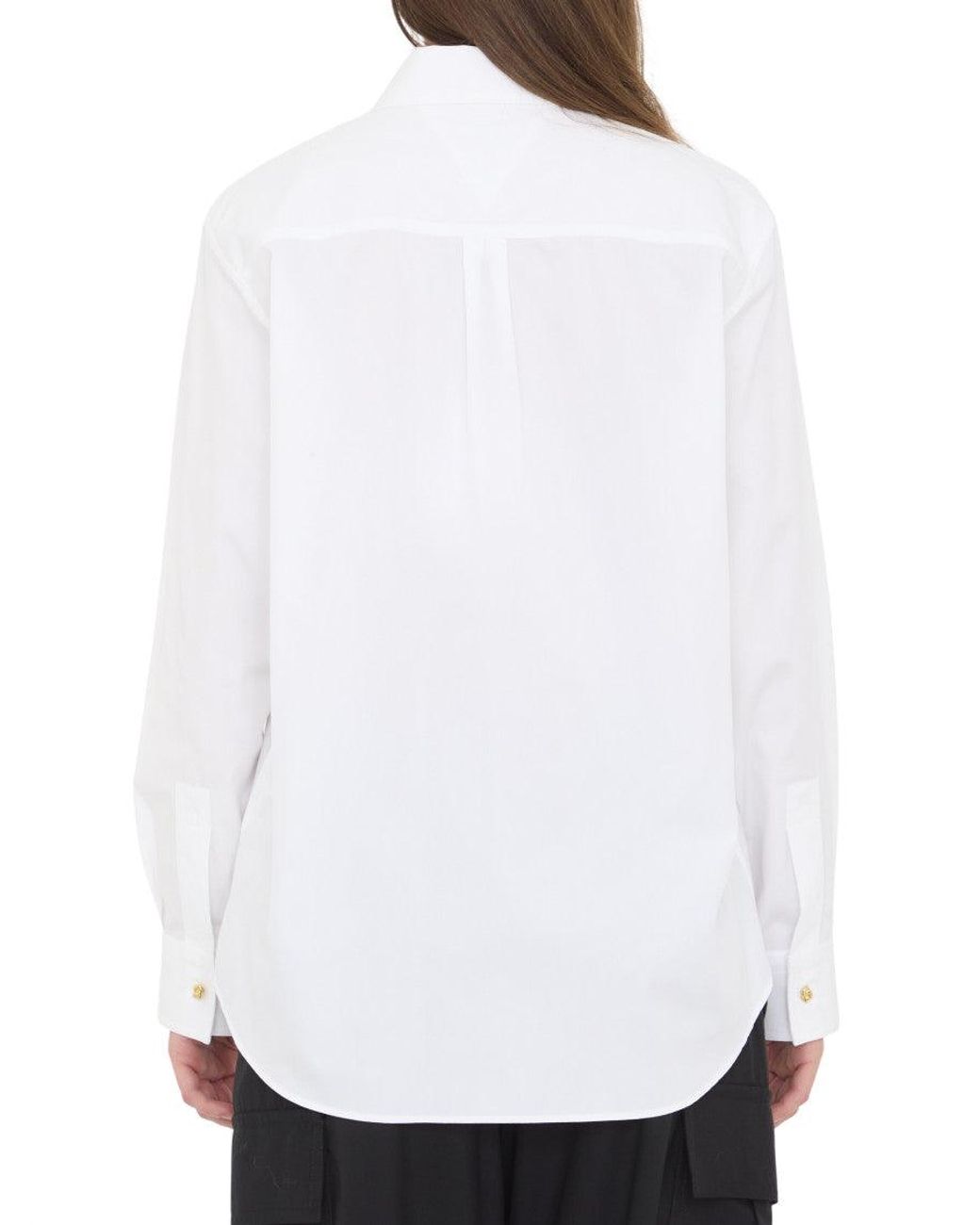 Bottega Veneta White Regular Solid Shirt