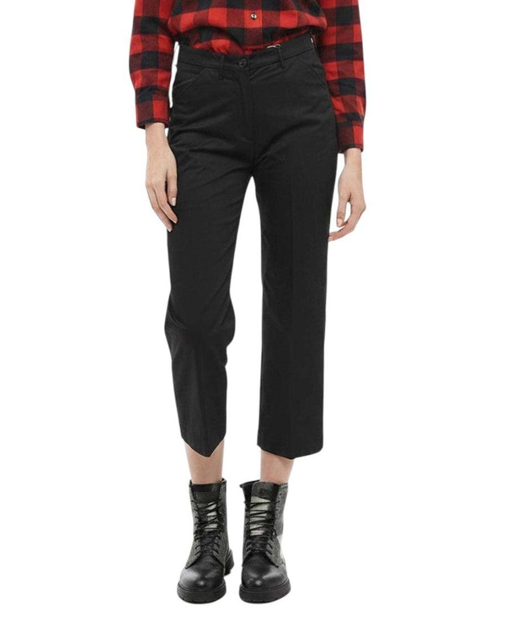 Woolrich Black Straight Fit Pants