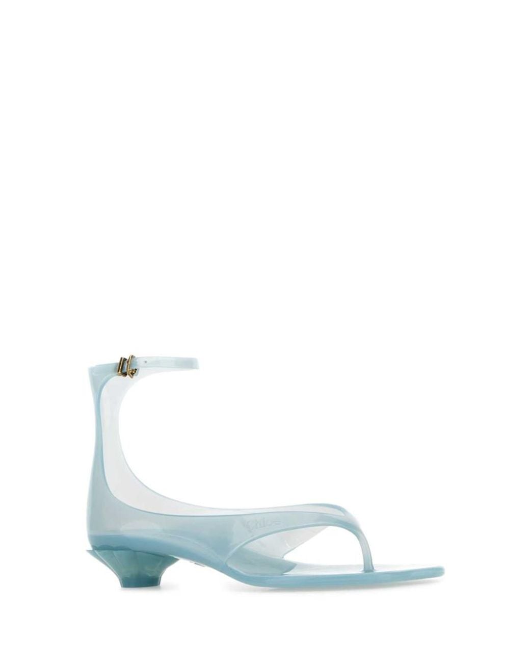 Chloé Blue Transparent Heels