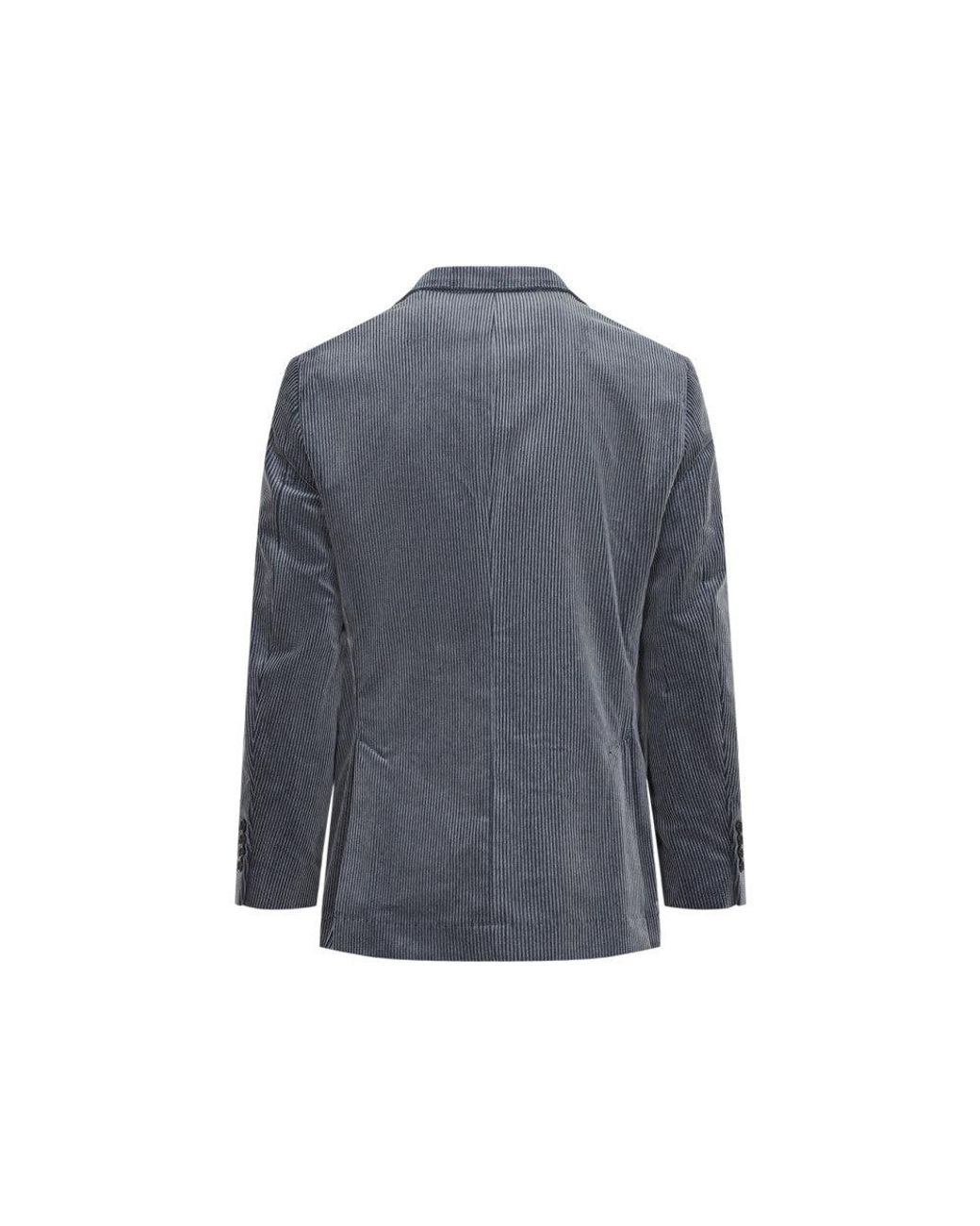 Brunello Cucinelli Gray Suit-Type Jacket for men