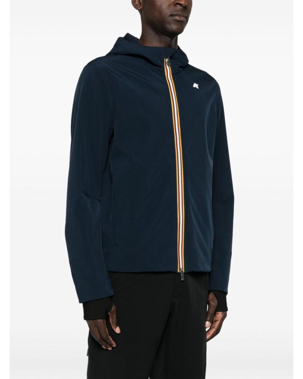 K-Way Blue Jacko Bonded Jacket for men