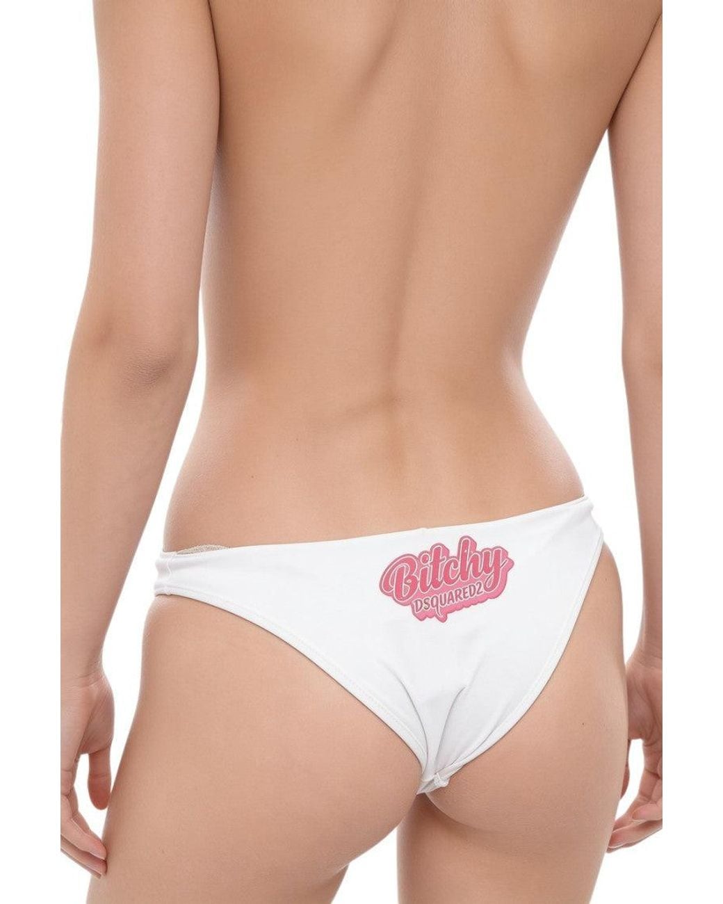 DSquared² Pink Solid Swimwear