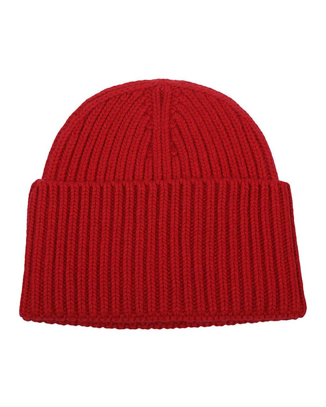 Seafarer Red Logo Wool Beanie