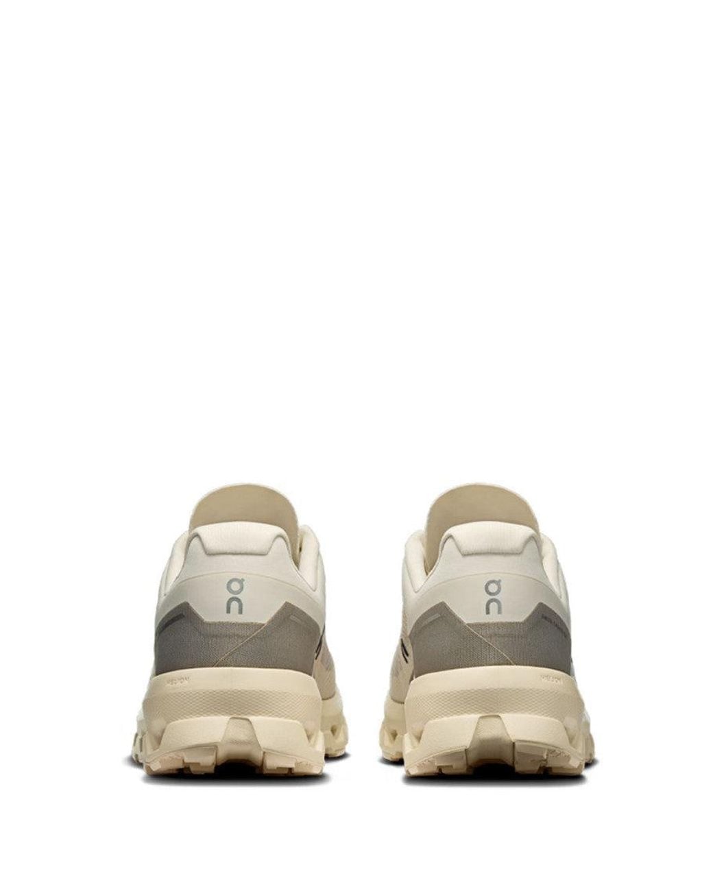 On Shoes White Color Block Sneakers for men