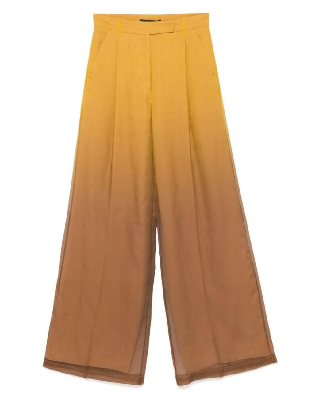 Max Mara White Baffo Trousers