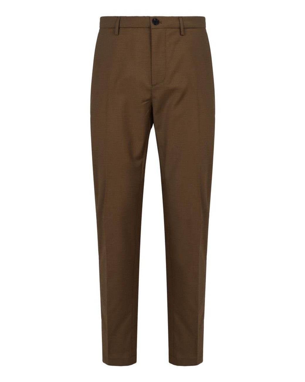 Department 5 Brown Slim Chino Pants for men