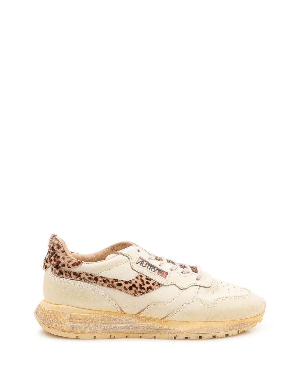 Autry Natural Logo Printed Sneakers