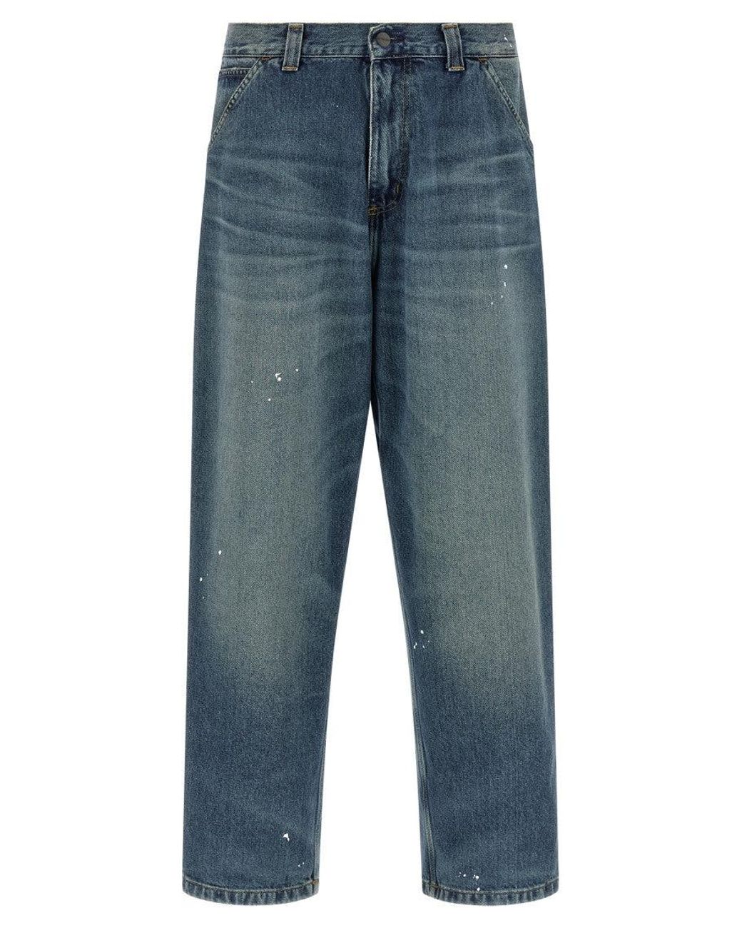 Carhartt Blue Mid Rise Jeans for men