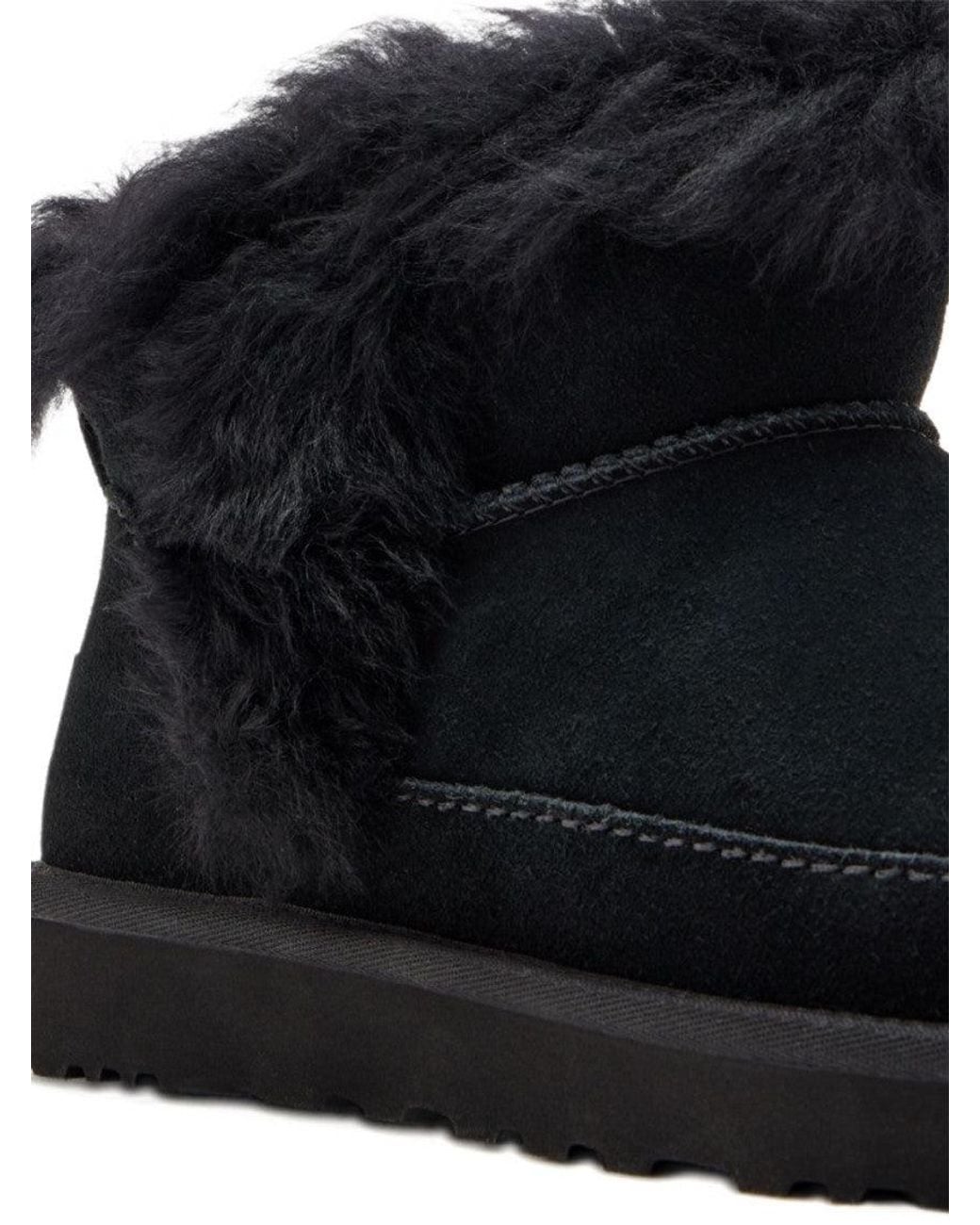 Ugg Black "Classic Ultra Mini Chalet"
