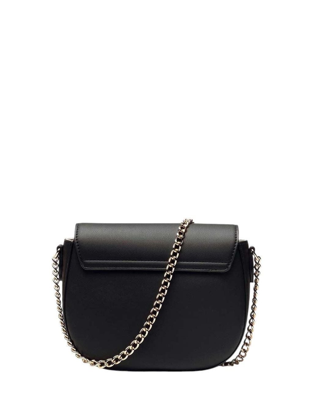 Love Moschino Black Logo Small Crossbody Bag