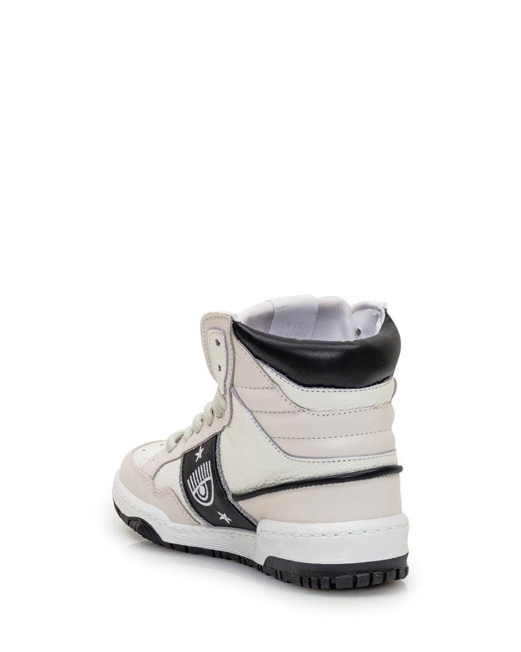 Chiara Ferragni White Logo Cf-1 Sneakers