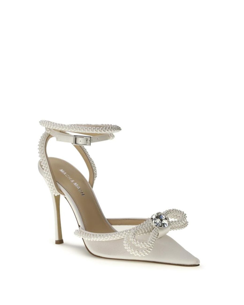 Mach & Mach White Pumps