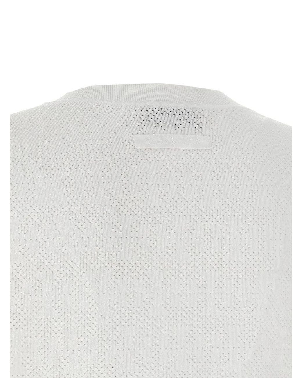 Tory Burch White Crew Neck Sweater