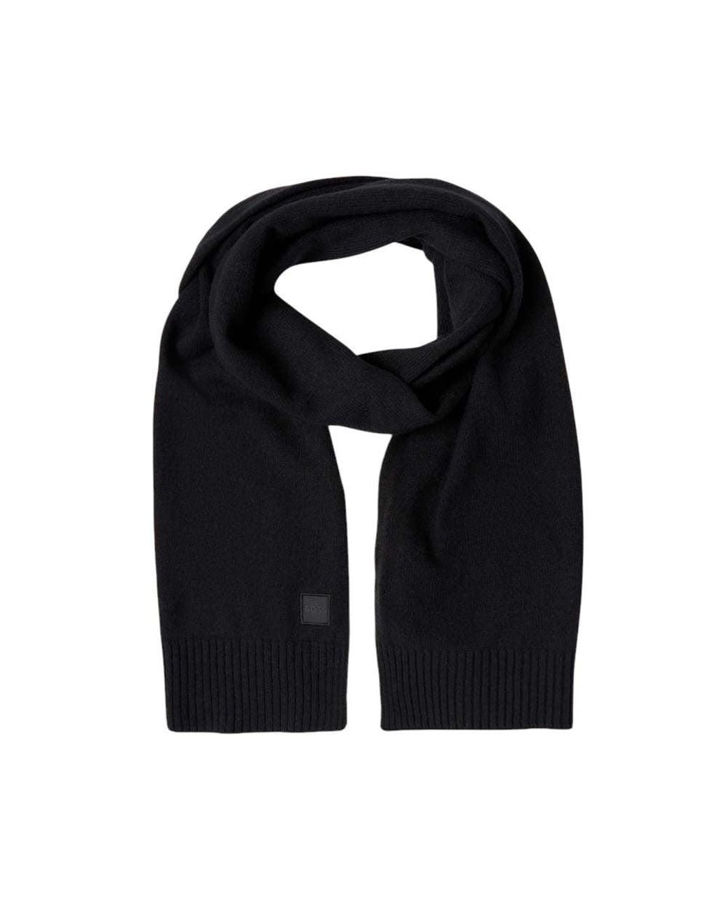 Boss Black Logo Scarf for men