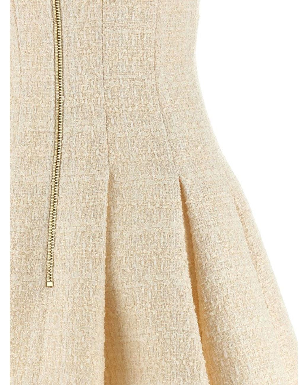 Balmain Natural Conchiglie Dress
