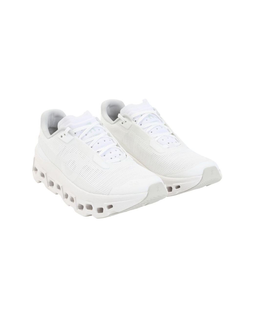 On Shoes White Lace Up Sneakers