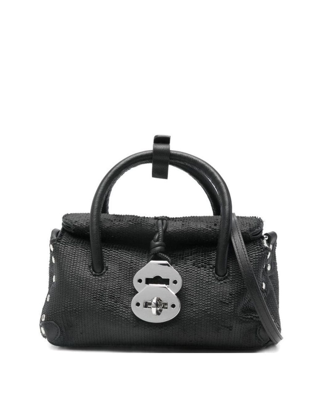 Zanellato Black Dotta Satchel