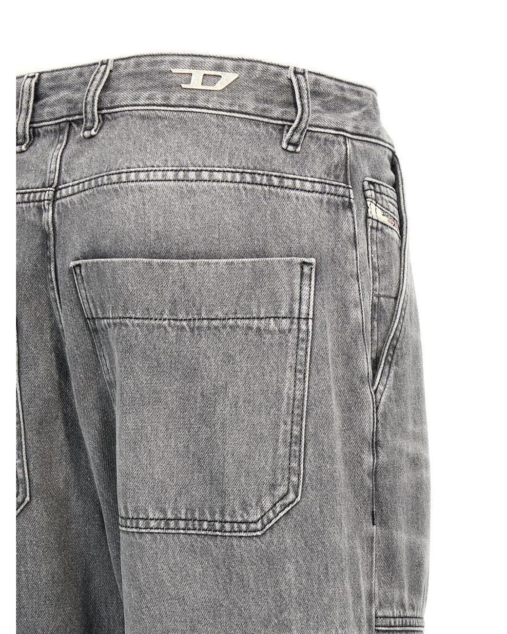 DIESEL Gray D-Sire 0Dcbe Jeans