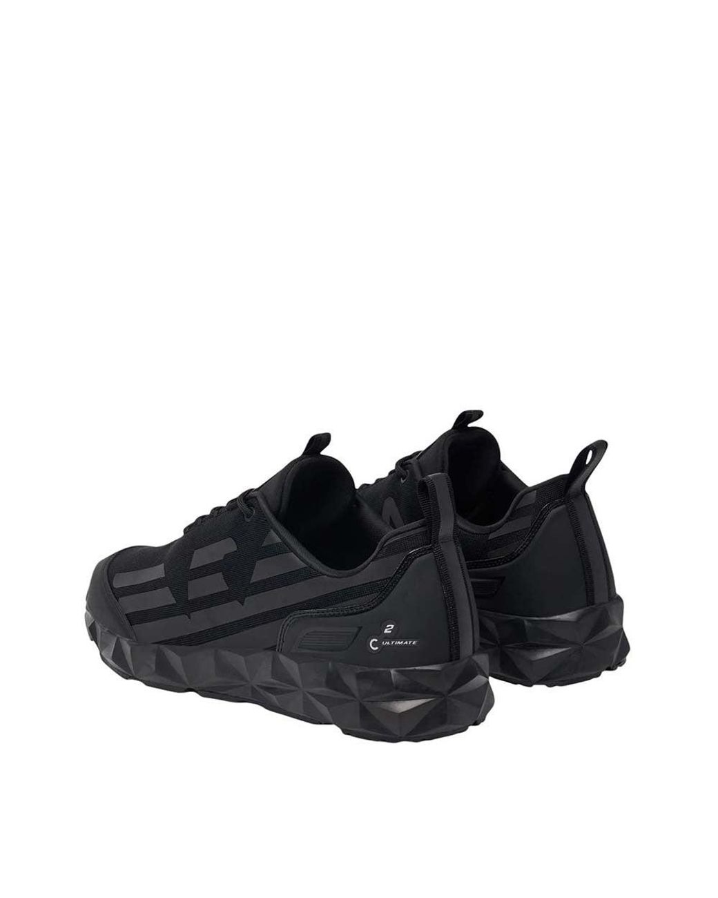 EA7 Blue Logo Ultimate Sneakers for men