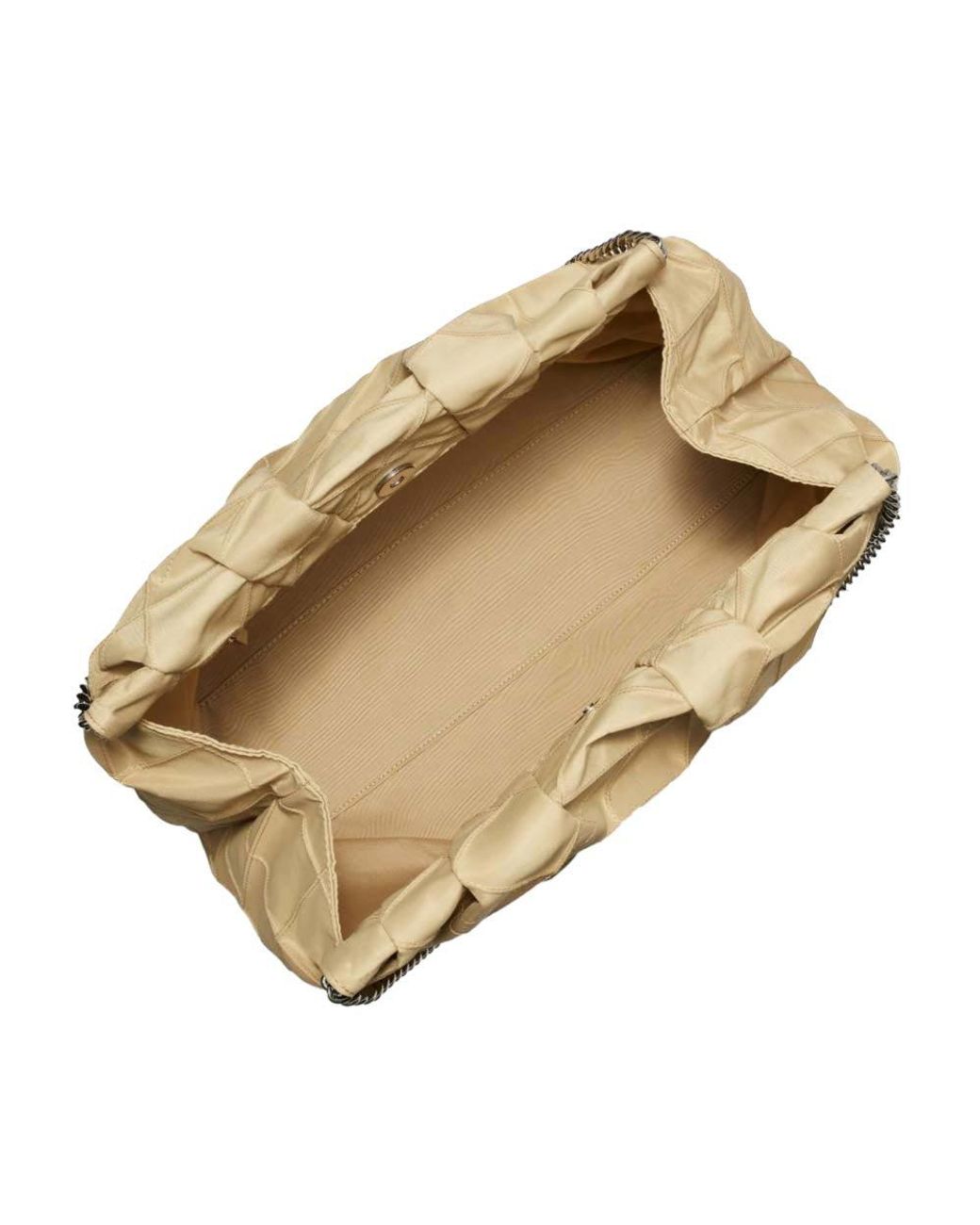 Tory Burch Natural Fleming Large Hobo