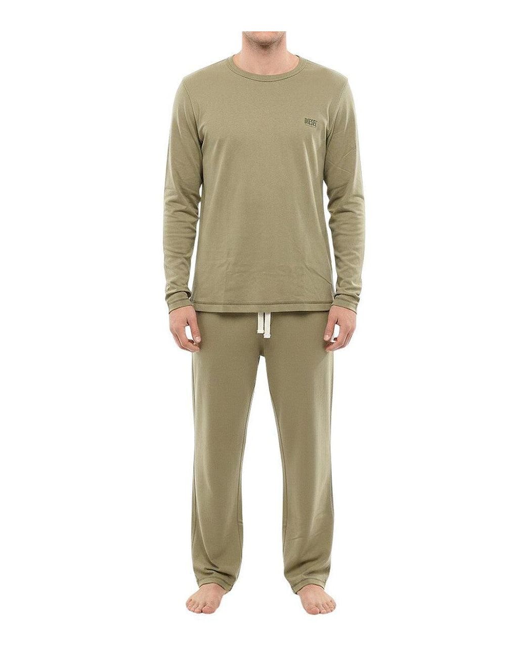 DIESEL Natural Solid T-Shirt & Pyjama Set for men