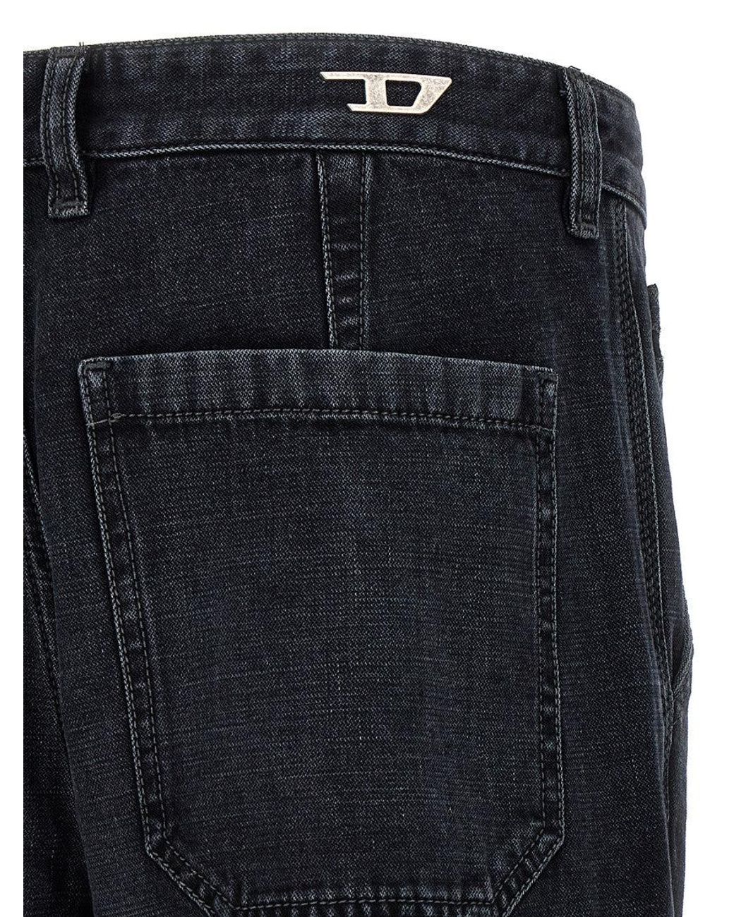 DIESEL Blue 'D-Uty-Cargo' Jeans for men