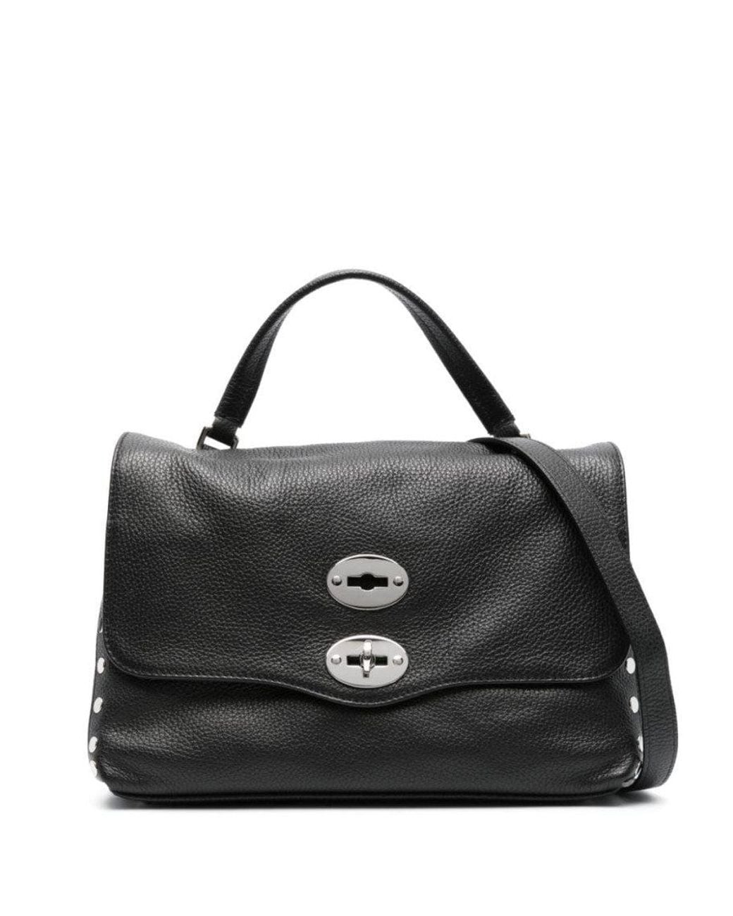 Zanellato Black Postina Satchel
