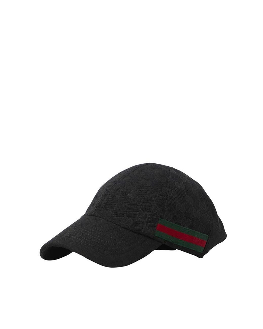 Gucci Black Logo Baseball Cap for men
