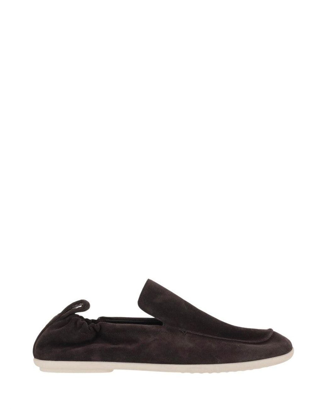 Bottega Veneta Black Dawson Espresso Loafers for men
