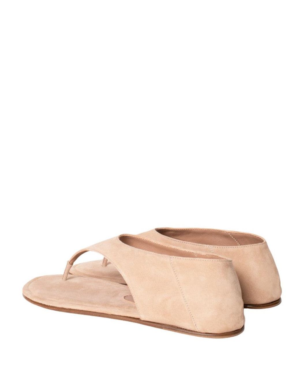 Gia Borghini Pink Solid Sandals