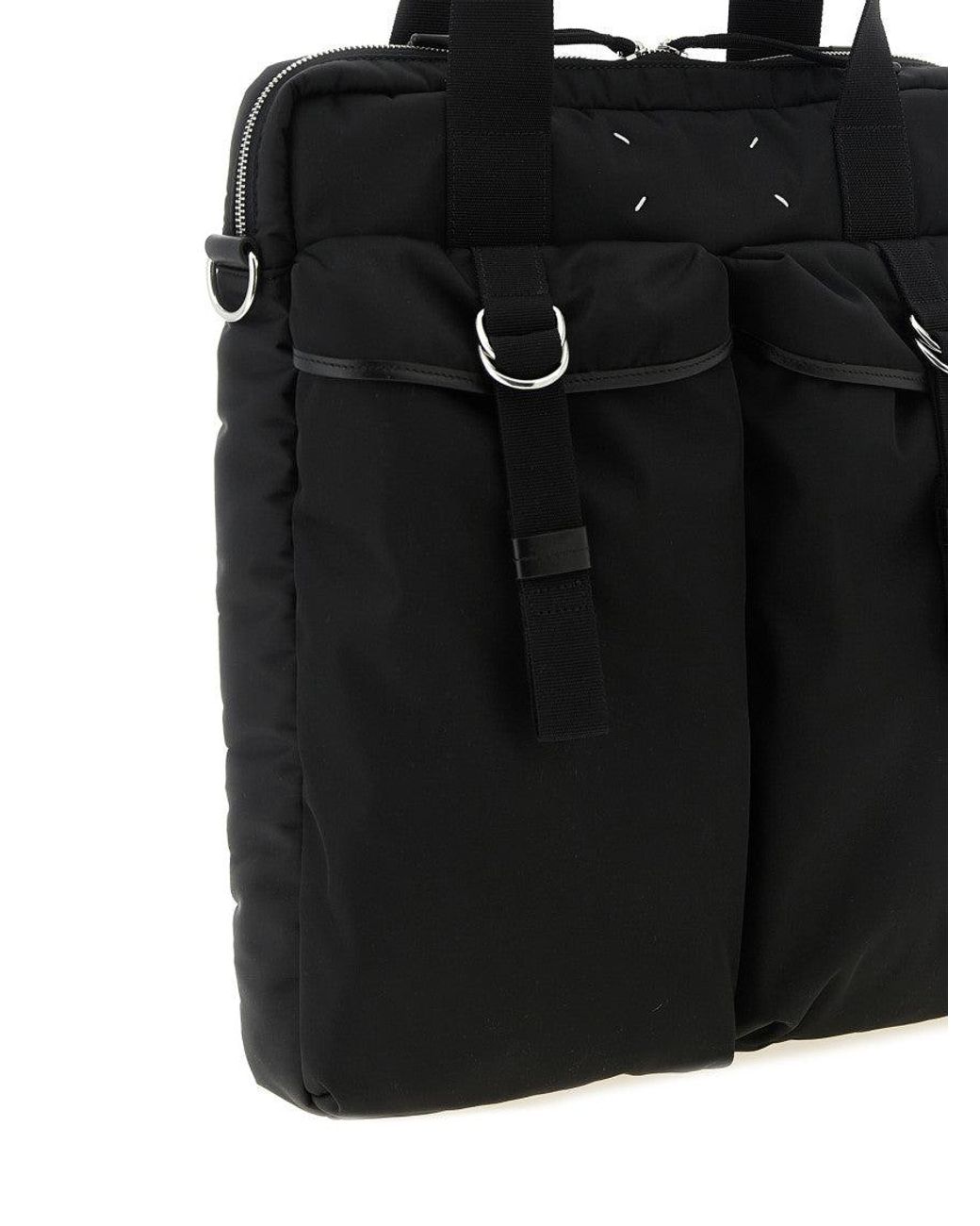 Maison Margiela Black 'High Tech' Pc Shopping Bag for men