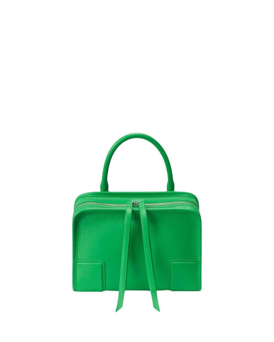 Loewe Green Amazona 180 Small Satchel