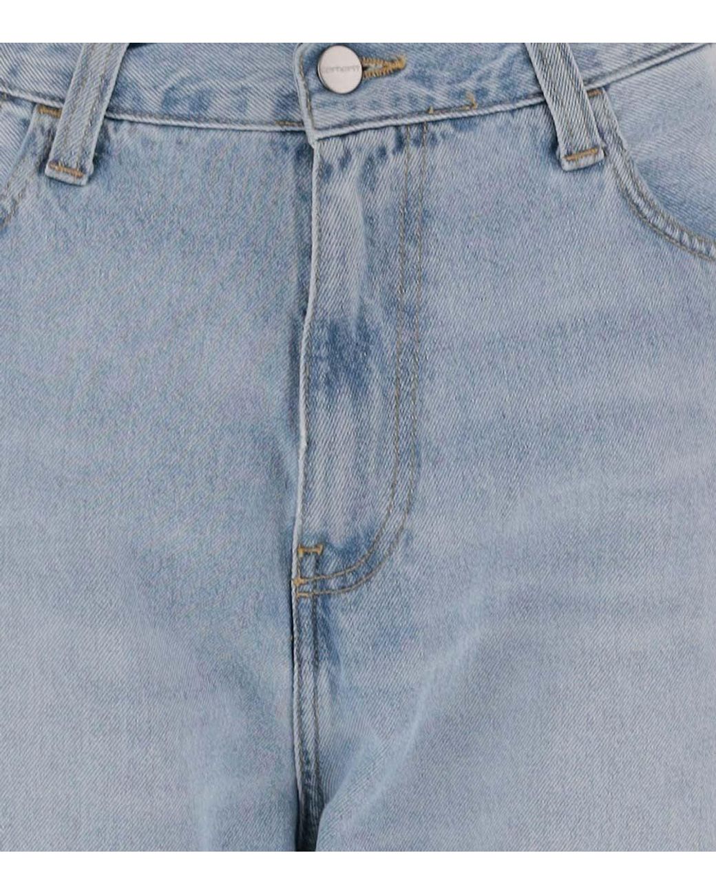 Carhartt Blue Light Mid Rise Jeans for men