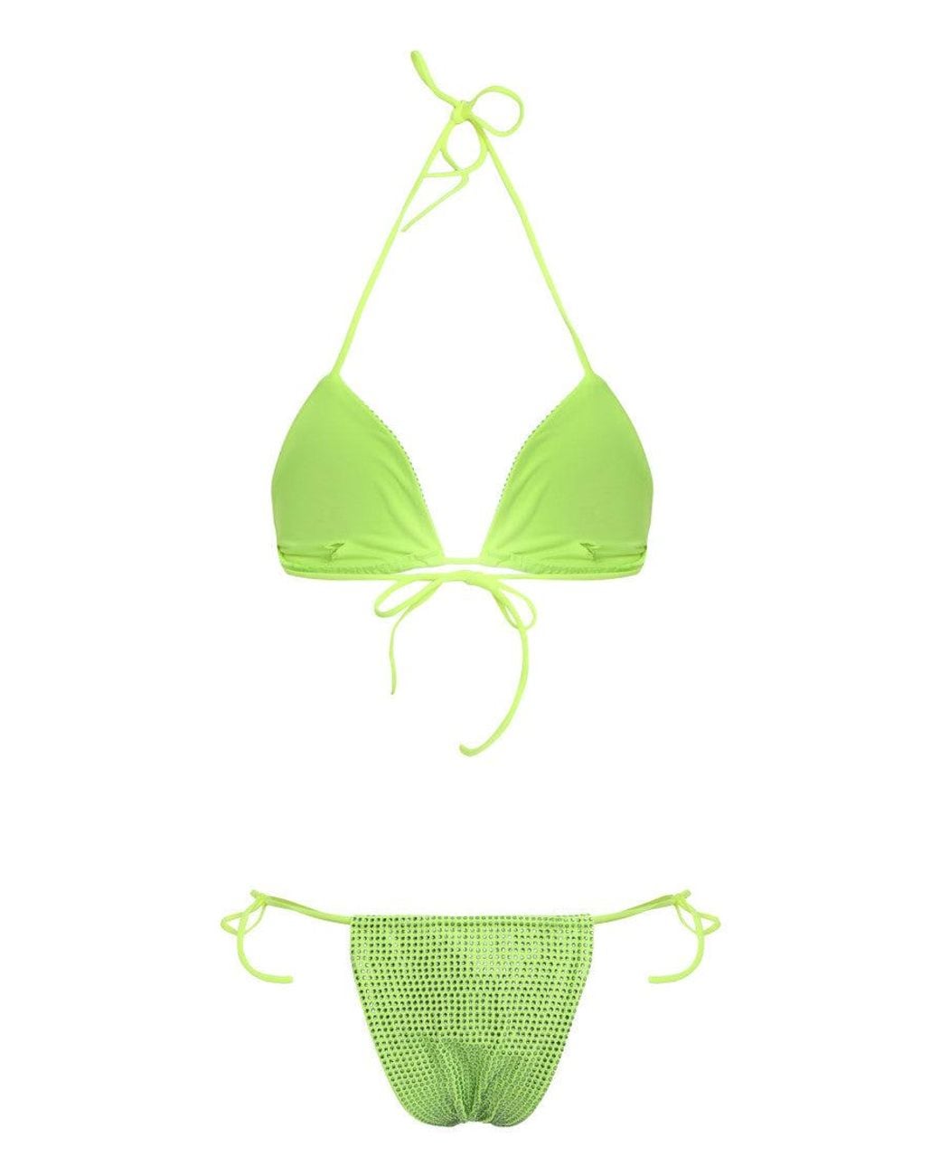 Santa Brands Green Embellished Swimwear