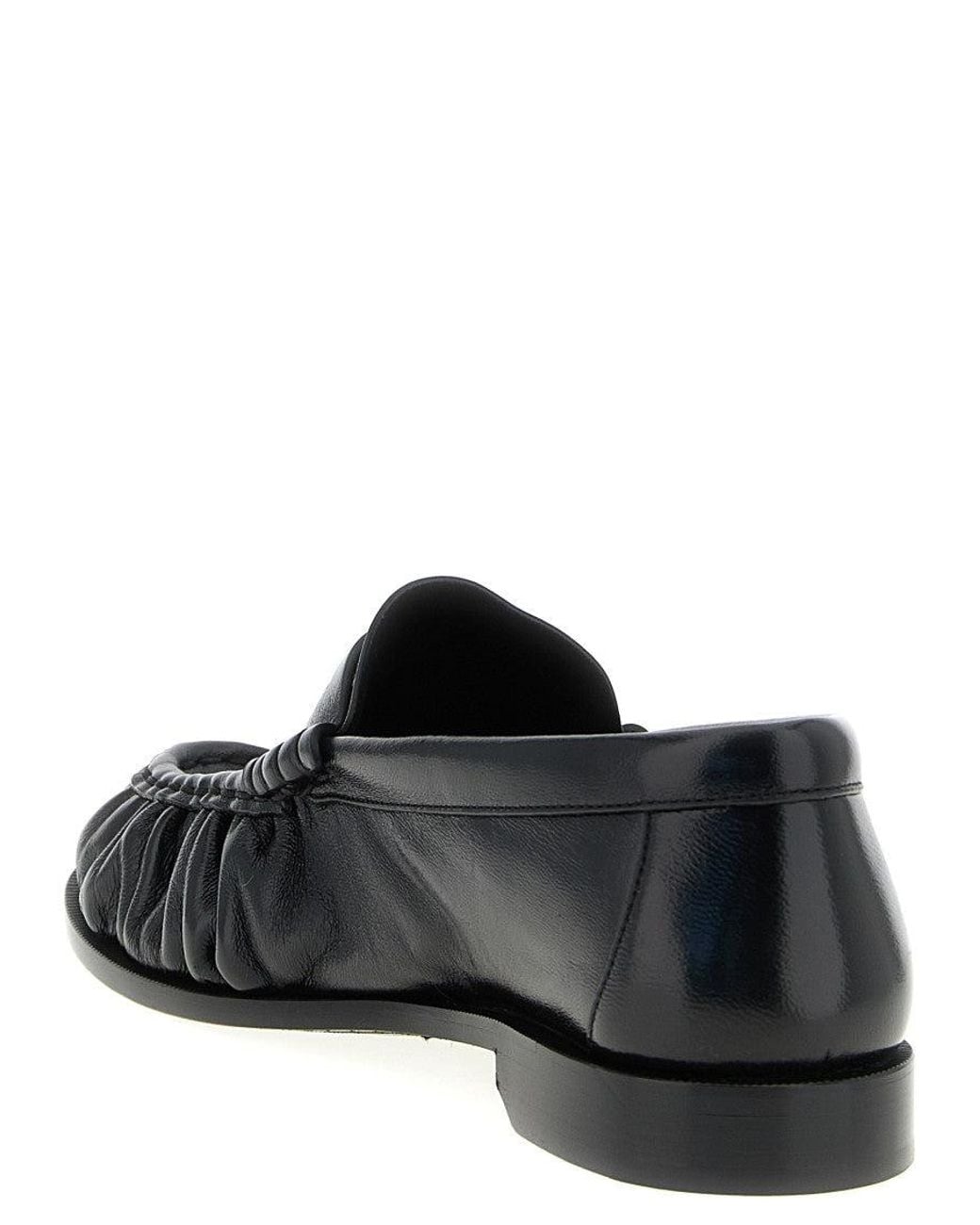 Saint Laurent Black 'Le Loafer' Loafers