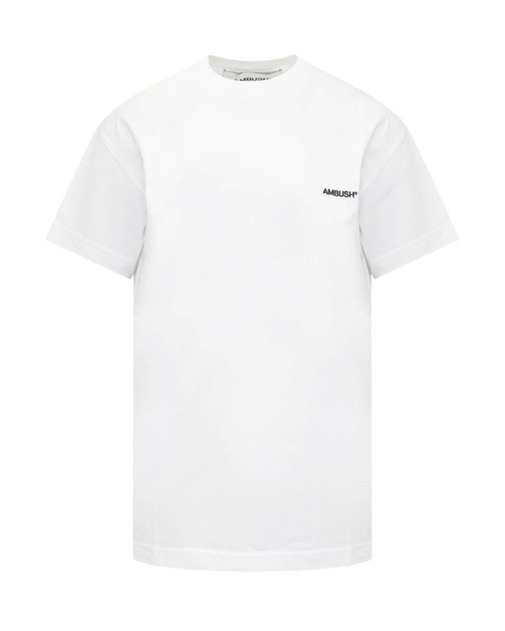 Ambush White 3 Pack Logo Crew Neck T-Shirt