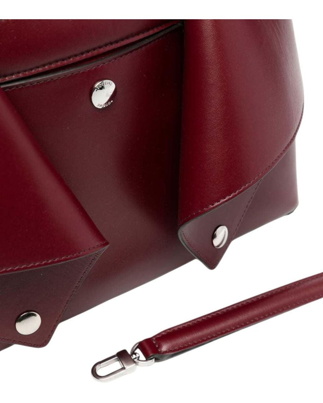 Totême Purple Mercer Small Satchel